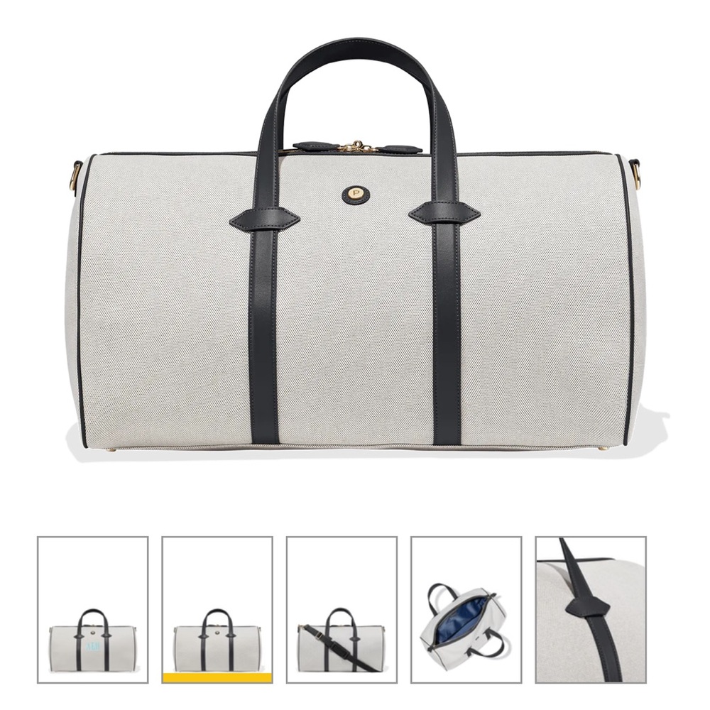 Paravel Main Line Duffel Weekend Bag (Black)